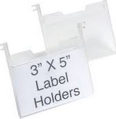 3"x5" Label Holders